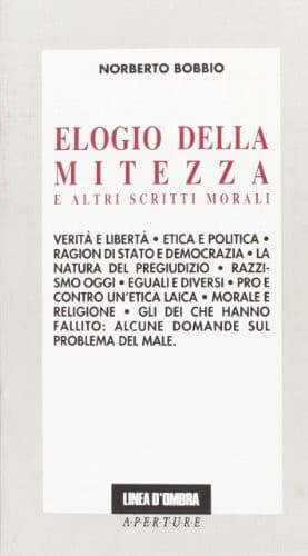Tapa de Elogio della mitezza e altri scritti morali