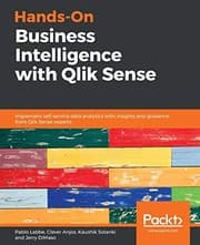 Tapa de Hands-On Business Intelligence with Qlik Sense