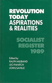 Tapa de Socialist Register 1989