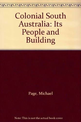 Tapa de Colonial South Australia