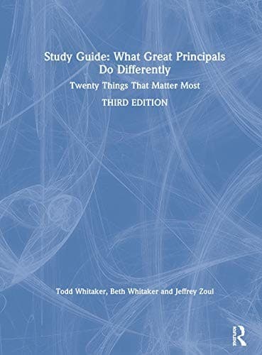 Tapa de Study Guide : What Great Principals Do Differently