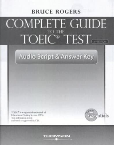 Tapa de Complete Guide to the TOEIC Test