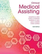 Tapa de Delmar's Clinical Medical Assisting