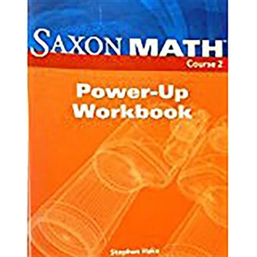 Tapa de Saxon Math Course 2