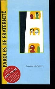 Tapa de Paroles de fraternité