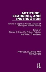 Tapa de Aptitude, Learning and Instruction
