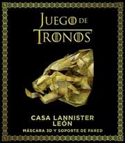 Tapa de Juego de Tronos. Casa Lannister : león