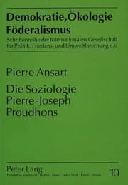 Tapa de Sociologie de Proudhon
