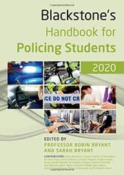 Tapa de Blackstone's Handbook for Policing Students 2020