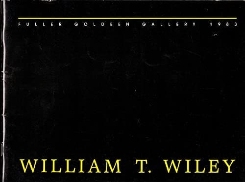 Tapa de William T. Wiley
