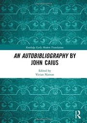 Tapa de Auto-Bibliography by John Caius