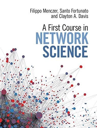 Tapa de First Course in Network Science