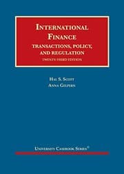 Tapa de International Finance, Transactions, Policy, and Regulation