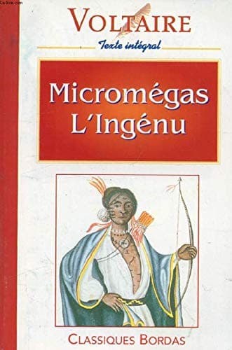 Tapa de Micromégas, l'Ingénu