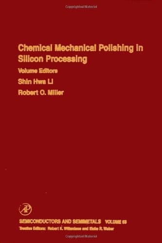 Tapa de Chemical mechanical polishing in silicon processing