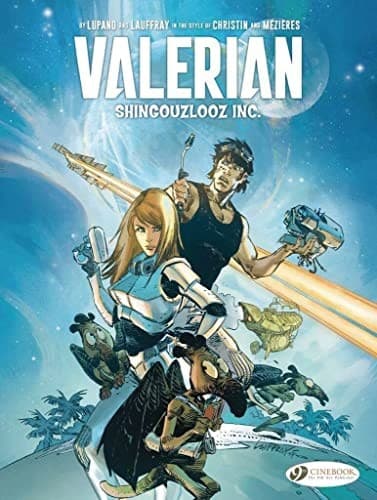 Tapa de Valerian and Laureline