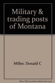 Tapa de Military & trading posts of Montana