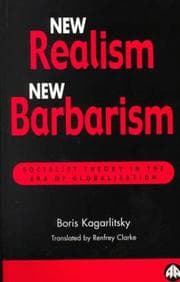 Tapa de New Realism, New Barbarism