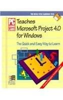 Tapa de PC Learning Labs Teaches Microsoft Project 4.0 for Windows