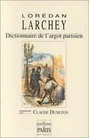 Tapa de Dictionnaire de l'argot parisien