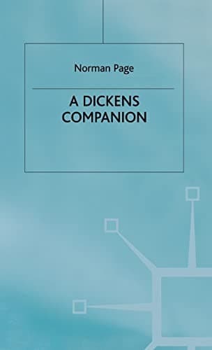 Tapa de A Dickens companion