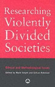 Tapa de Researching violently divided societies