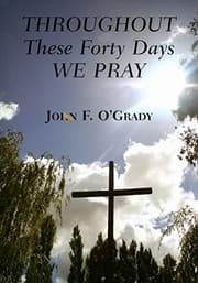 Tapa de Throughout These Forty Days We Pray (Paulist Lenten Book)