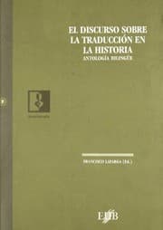 Tapa de El discurso sobre la traducción en la historia