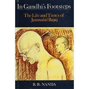 Tapa de In Gandhi's footsteps