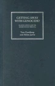 Tapa de Getting Away with Genocide