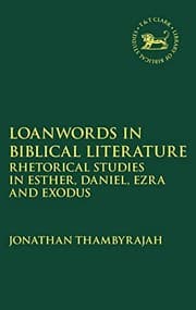 Tapa de Loanwords in Biblical Literature