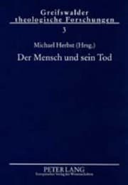 Tapa de Der Mensch und sein Tod
