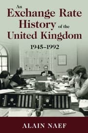 Tapa de Exchange Rate History of the United Kingdom, 1945-1992