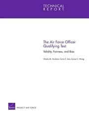 Tapa de The Air Force Officer Qualifying Test