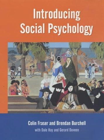 Tapa de Introducing social psychology