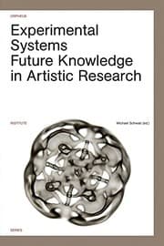 Tapa de Experimental Systems Future Knpwledge in Artistic Research