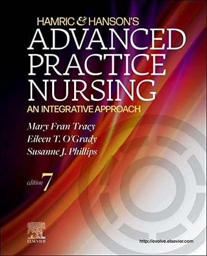 Tapa de Hamric and Hanson's Advanced Practice Nursing