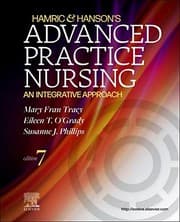 Tapa de Hamric and Hanson's Advanced Practice Nursing