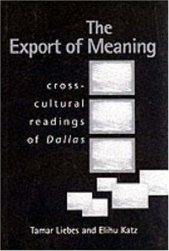 Tapa de Export of Meaning