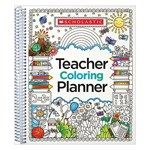 Tapa de Teaching Coloring Planner