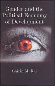 Tapa de Gender and the Political Economy of Development
