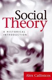 Tapa de Social Theory