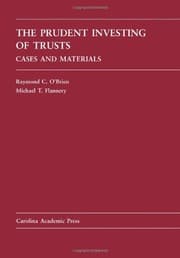 Tapa de The prudent investing of trusts