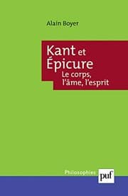 Tapa de Kant et Epicure