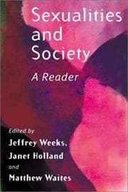 Tapa de Sexualities and Society