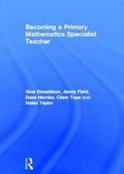 Tapa de Becoming a primary mathematics specialist teacher