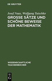 Tapa de Große Sätze und Schöne Beweise der Mathematik