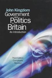 Tapa de Government and Politics in Britain