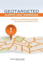 Tapa de Geotargeted Alerts and Warnings