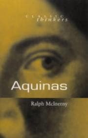Tapa de Aquinas (Classic Thinkers)
